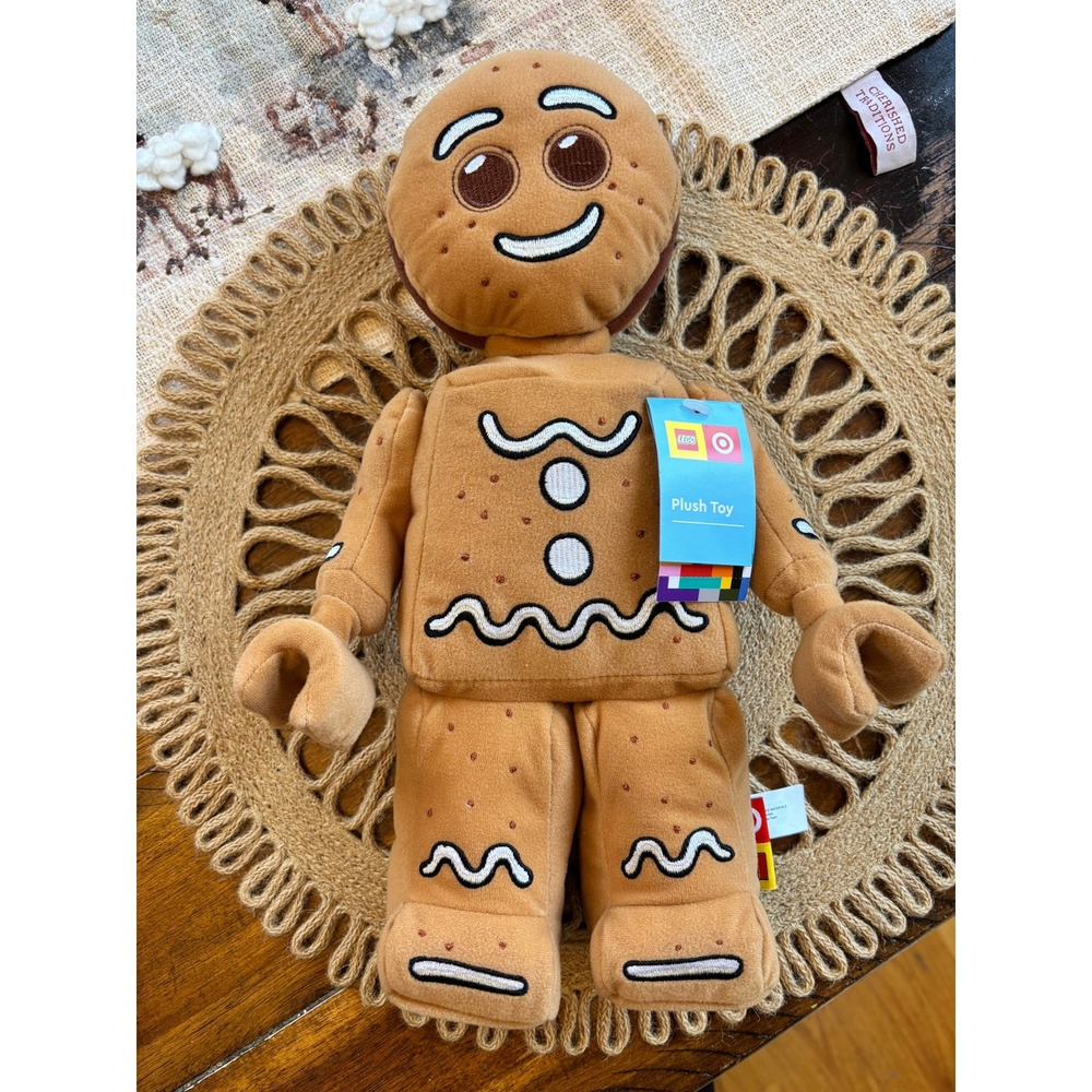 LEGO Gingerbread Man Plush Toy Target Exclusive‎